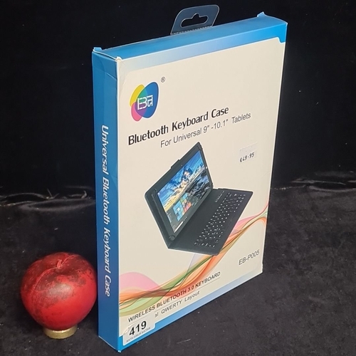 125 - Boxed E-Blue Bluetooth Keyboard Case for 9