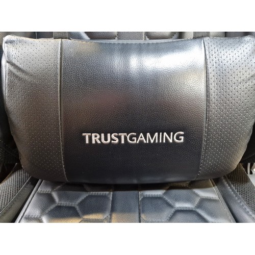 19 - A Trust GXT 708B Black Gaming Chair. RRP €239.95 A bread new chair from technology cafe.