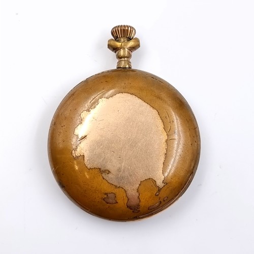 147 - An usual Elgin pocket watch 21 jewel with rare 24 hour dial. Watch no. 699347 Veritas Elgin Ill U.S.... 