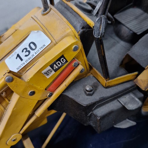 A large vintage Lesser & Pavey tin plate BYD 4dg digger.