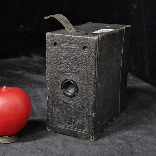 894 - A J-B Ensign box camera circa. 1929. The 