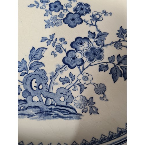 858 - Two vintage Mason's Ironstone serving platters in the 