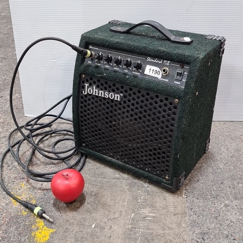Johnson “Standard 15B” 15-watt solid-state practice amplifier with ...