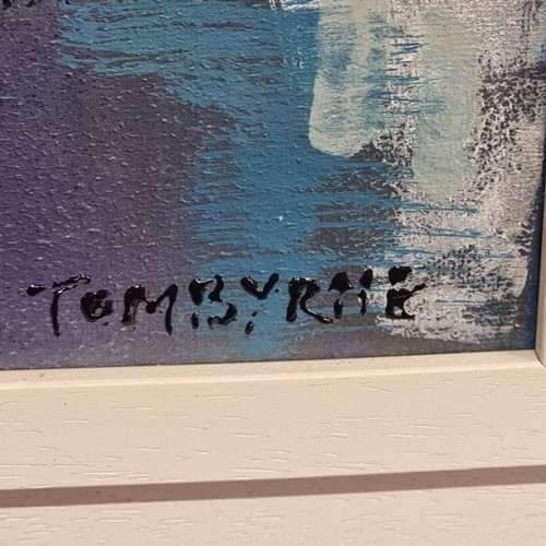 61 - Super Star Lot: Tom Byrne (Irish Contemporary b.1962). A stunning original Tom Byrne (b. 1962) acryl... 