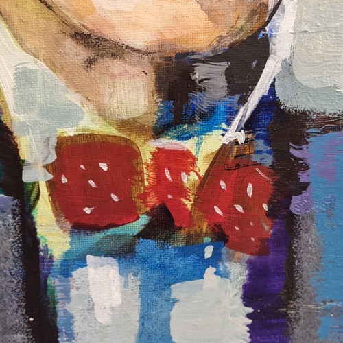 61 - Super Star Lot: Tom Byrne (Irish Contemporary b.1962). A stunning original Tom Byrne (b. 1962) acryl... 