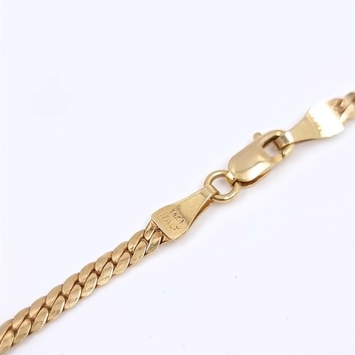 41 - Super Star Lot: An impressive sapphire and diamond pendant necklace set in 14 carat gold chain marke... 