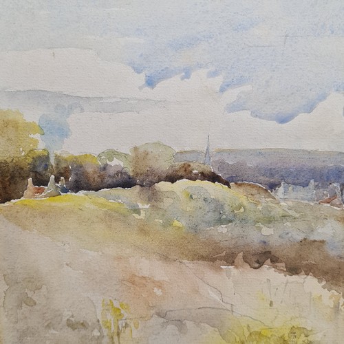 Star Lot: A charming original 'W Ryle Smith' watercolour on paper ...