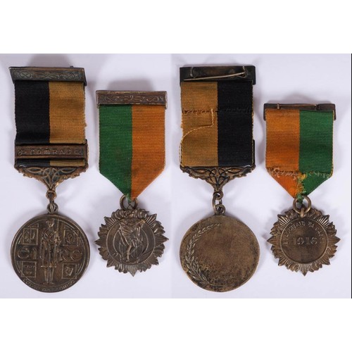 501 - Super Star Lot  : An original 1916 Rising Service Medal and war of Independence medal with Cormac cl... 