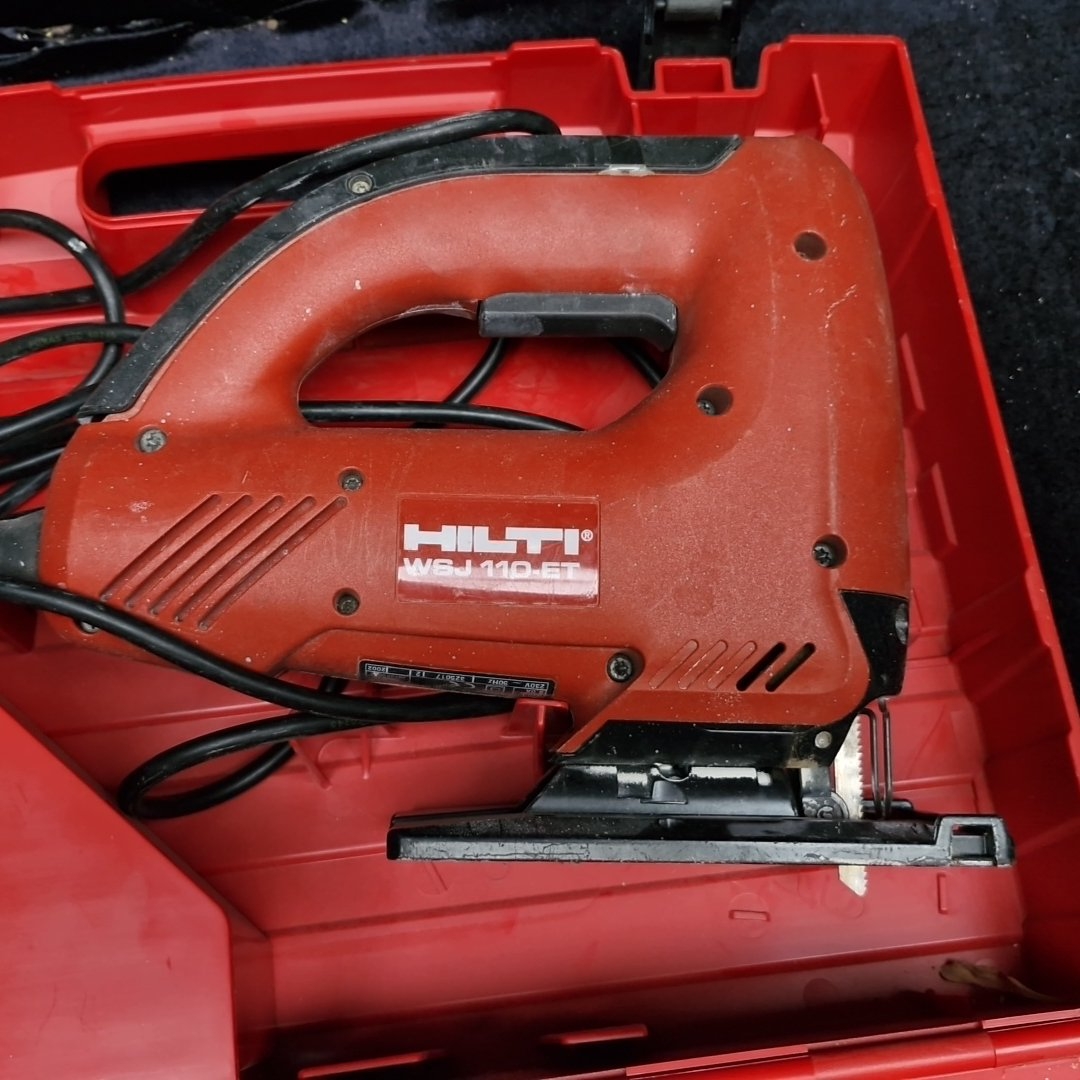 Star Lot : Hilti WSJ 110-ET 650 W corded jigsaw, variable speed 500 ...