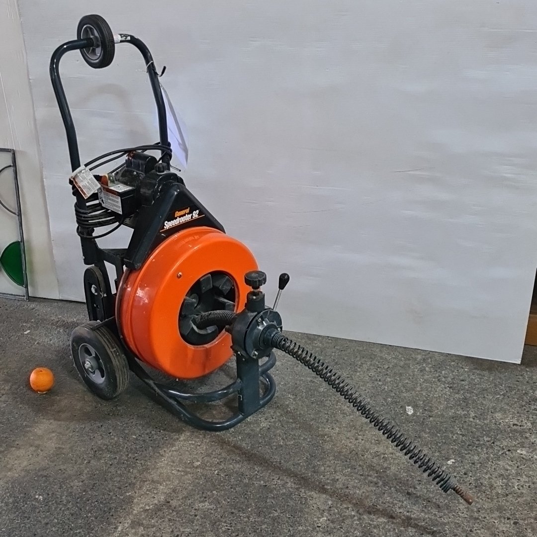 Super Star Lot: An as new best in class General Wire Speedrooter 92 ...