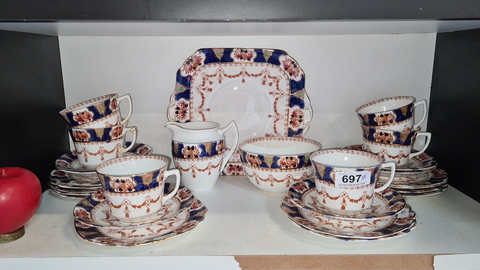 A super teaSet by Royal Albion bone china tea ware in Imari palette ...