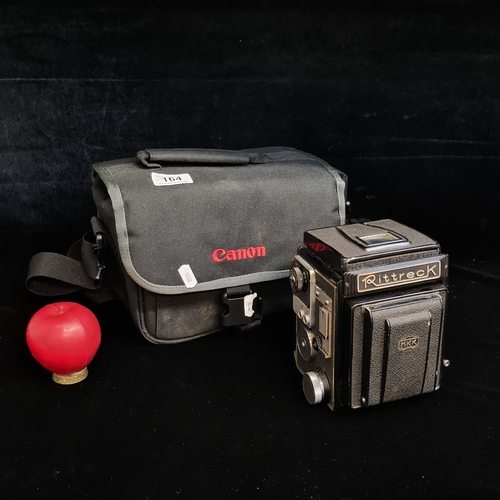 164 - Star Lot : A vintage 'Rittreck MKK 6x9 film SLR' camera body. This camera is notable for being one o... 