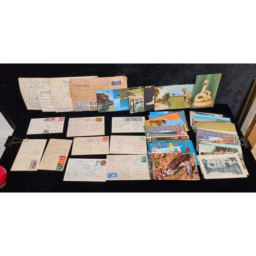 A large selection of vintage postcards featuring Irish and other ...