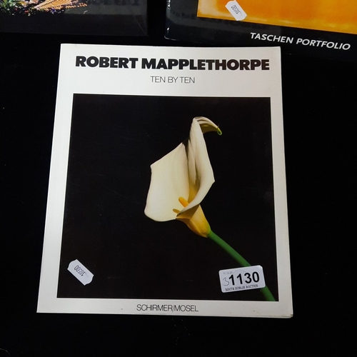 Set of 3 art monographs: “Robert Mapplethorpe: Ten by Ten
