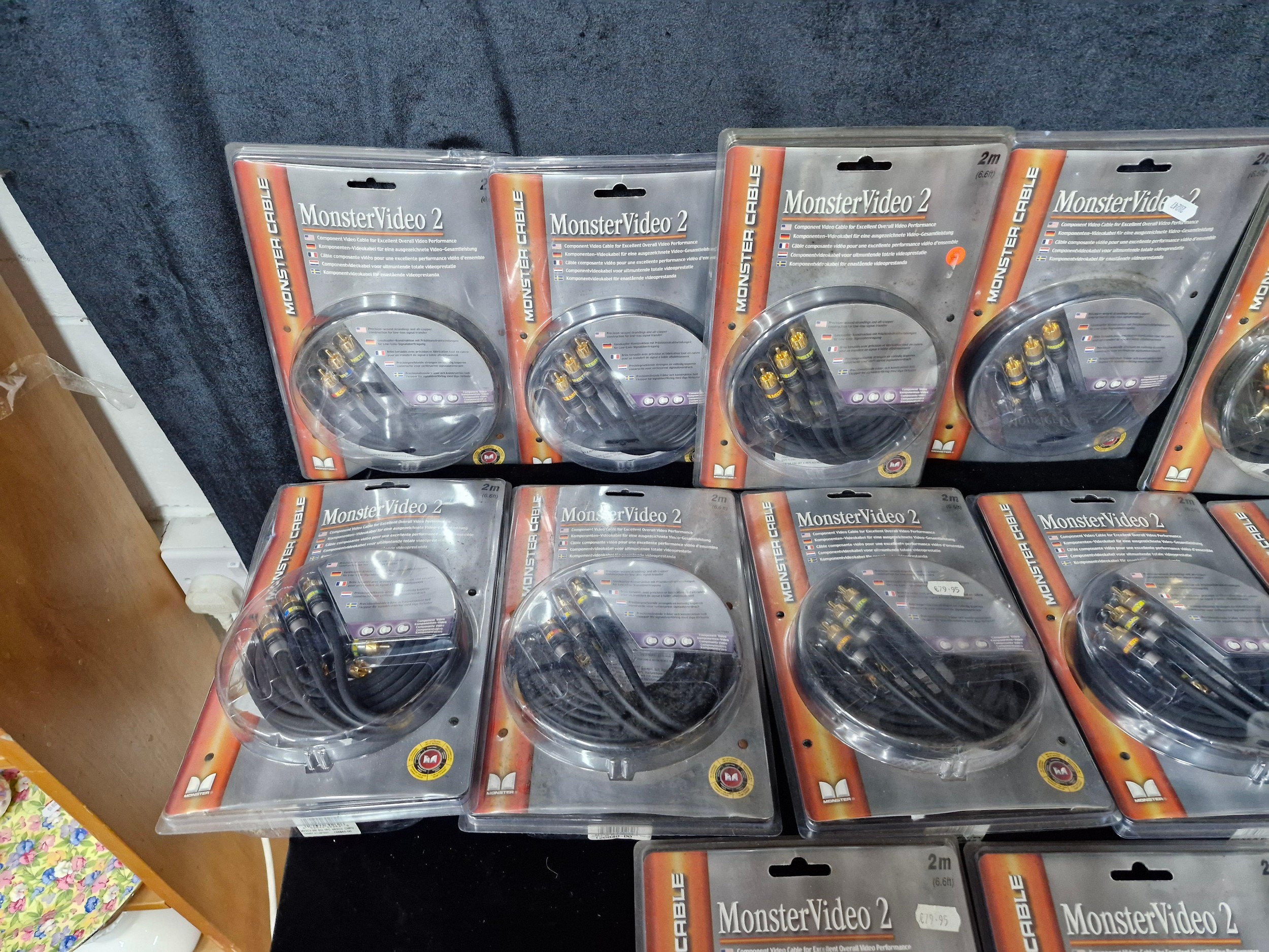 Collection of sealed Monster Cable “MonsterVideo” component video ...