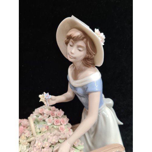 230 - Star Lot : A very large large limited edition porcelain Spanish made Nadal figure depicting a mother... 
