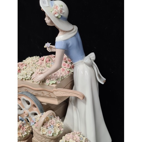 230 - Star Lot : A very large large limited edition porcelain Spanish made Nadal figure depicting a mother... 