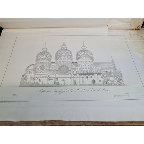 122 - Super Star Lot :  An amazing, outstanding very very large cloth bound folio book entitled 