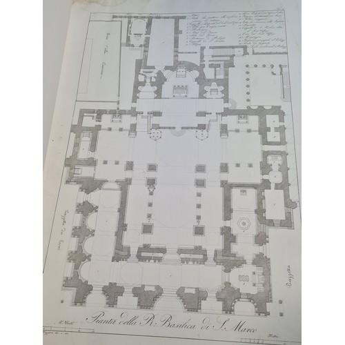 122 - Super Star Lot :  An amazing, outstanding very very large cloth bound folio book entitled 