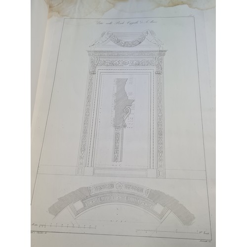 122 - Super Star Lot :  An amazing, outstanding very very large cloth bound folio book entitled 