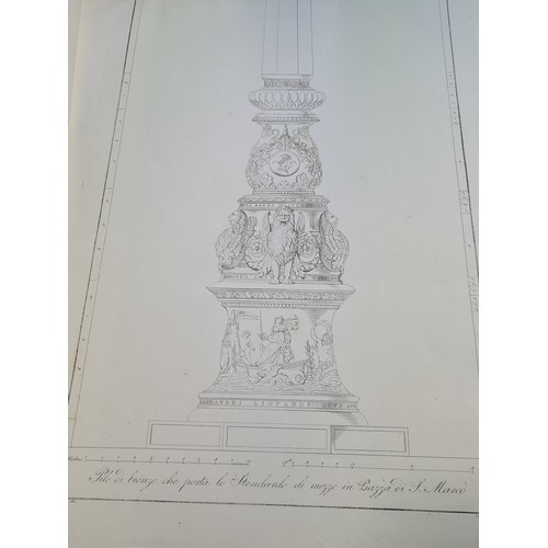 122 - Super Star Lot :  An amazing, outstanding very very large cloth bound folio book entitled 