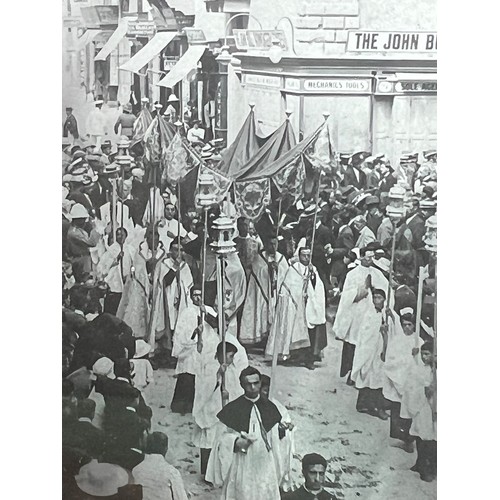 192 - A fabulous very interesting collection of 14 Vintage glass plate magic lantern slides  of rural Irel... 