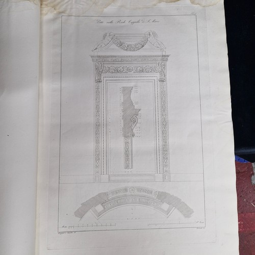 122 - Super Star Lot :  An amazing, outstanding very very large cloth bound folio book entitled 