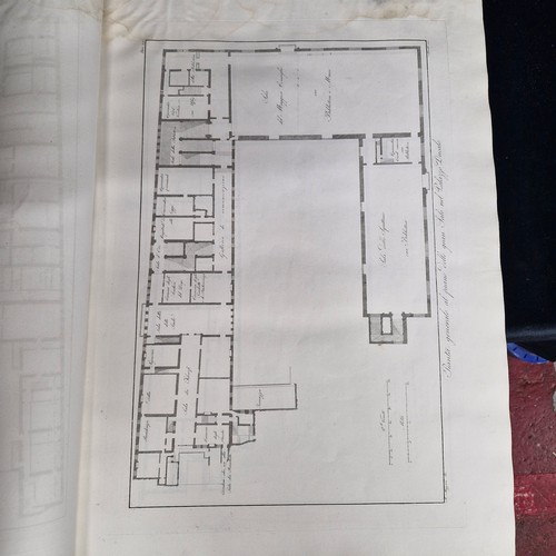 122 - Super Star Lot :  An amazing, outstanding very very large cloth bound folio book entitled 