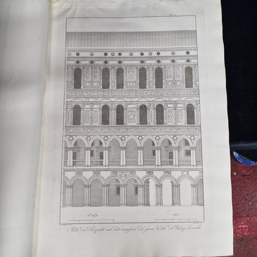 122 - Super Star Lot :  An amazing, outstanding very very large cloth bound folio book entitled 