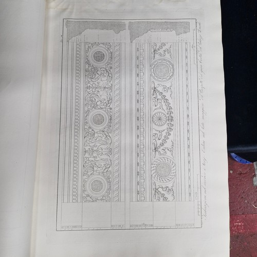 122 - Super Star Lot :  An amazing, outstanding very very large cloth bound folio book entitled 