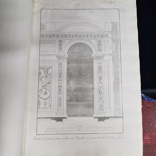 122 - Super Star Lot :  An amazing, outstanding very very large cloth bound folio book entitled 