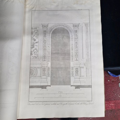 122 - Super Star Lot :  An amazing, outstanding very very large cloth bound folio book entitled 