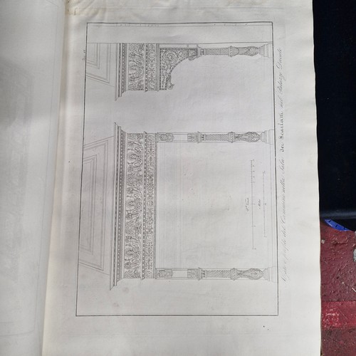 122 - Super Star Lot :  An amazing, outstanding very very large cloth bound folio book entitled 