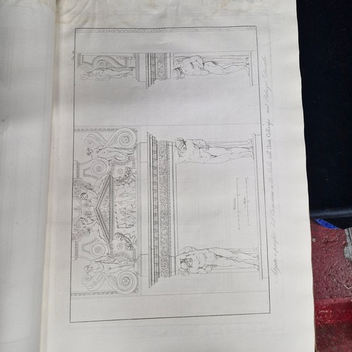 122 - Super Star Lot :  An amazing, outstanding very very large cloth bound folio book entitled 