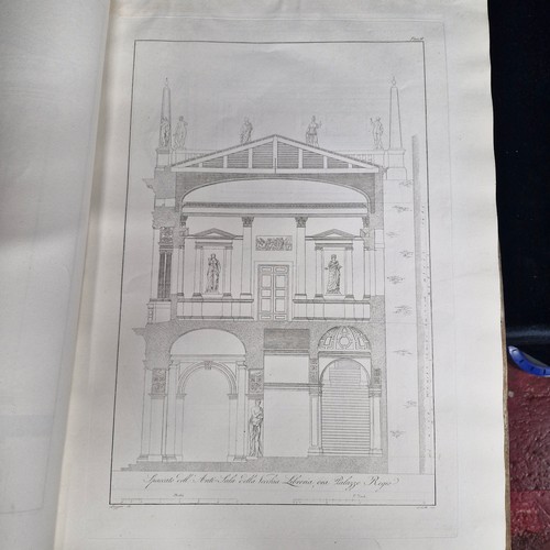 122 - Super Star Lot :  An amazing, outstanding very very large cloth bound folio book entitled 