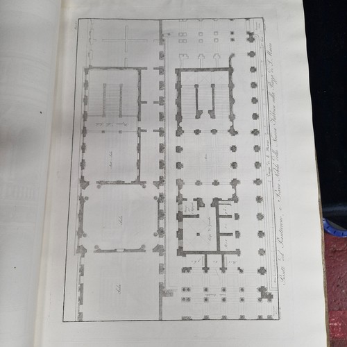 122 - Super Star Lot :  An amazing, outstanding very very large cloth bound folio book entitled 