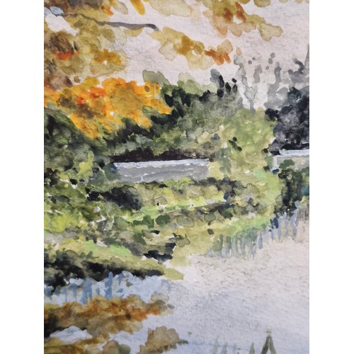 81 - Star Lot: 'Pat Phelan (Irish, b.1927-2011)'. A bright original watercolour and gouache on paper pain... 