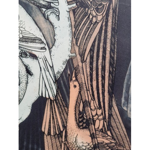 75 - Star Lot: 'John Kindness' An original hand signed  Artists Proof 'John Kindness' etching on paper ti... 