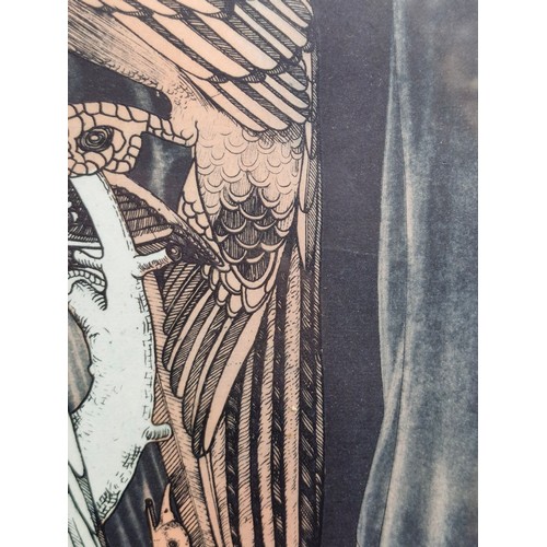 75 - Star Lot: 'John Kindness' An original hand signed  Artists Proof 'John Kindness' etching on paper ti... 