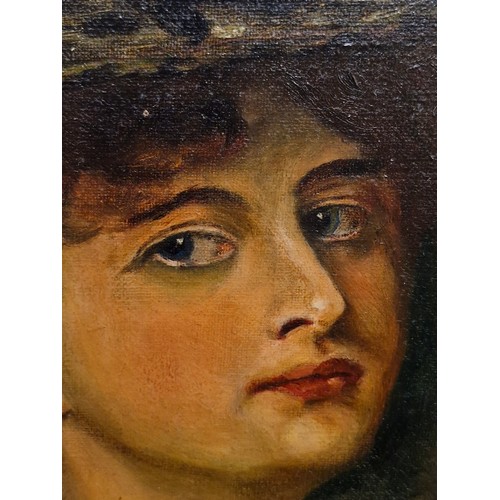 92 - Super Star Lot: A fine and beautiful 19th century oil on canvas painting after an Alfred Schwartz (G... 