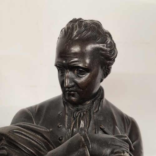 120 - Fabulous pair of large Statues of Lord Byron and Sir Walter Scott. Brilliant size and subject matter... 