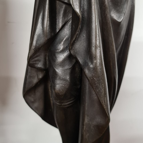 120 - Fabulous pair of large Statues of Lord Byron and Sir Walter Scott. Brilliant size and subject matter... 