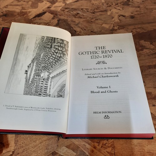130 - Three hardback volumes of 'The Gothic Revival' published by Helm Information 2002. In very good cond... 