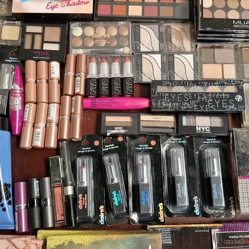 Large collection of assorted make-up and accessories, including ...