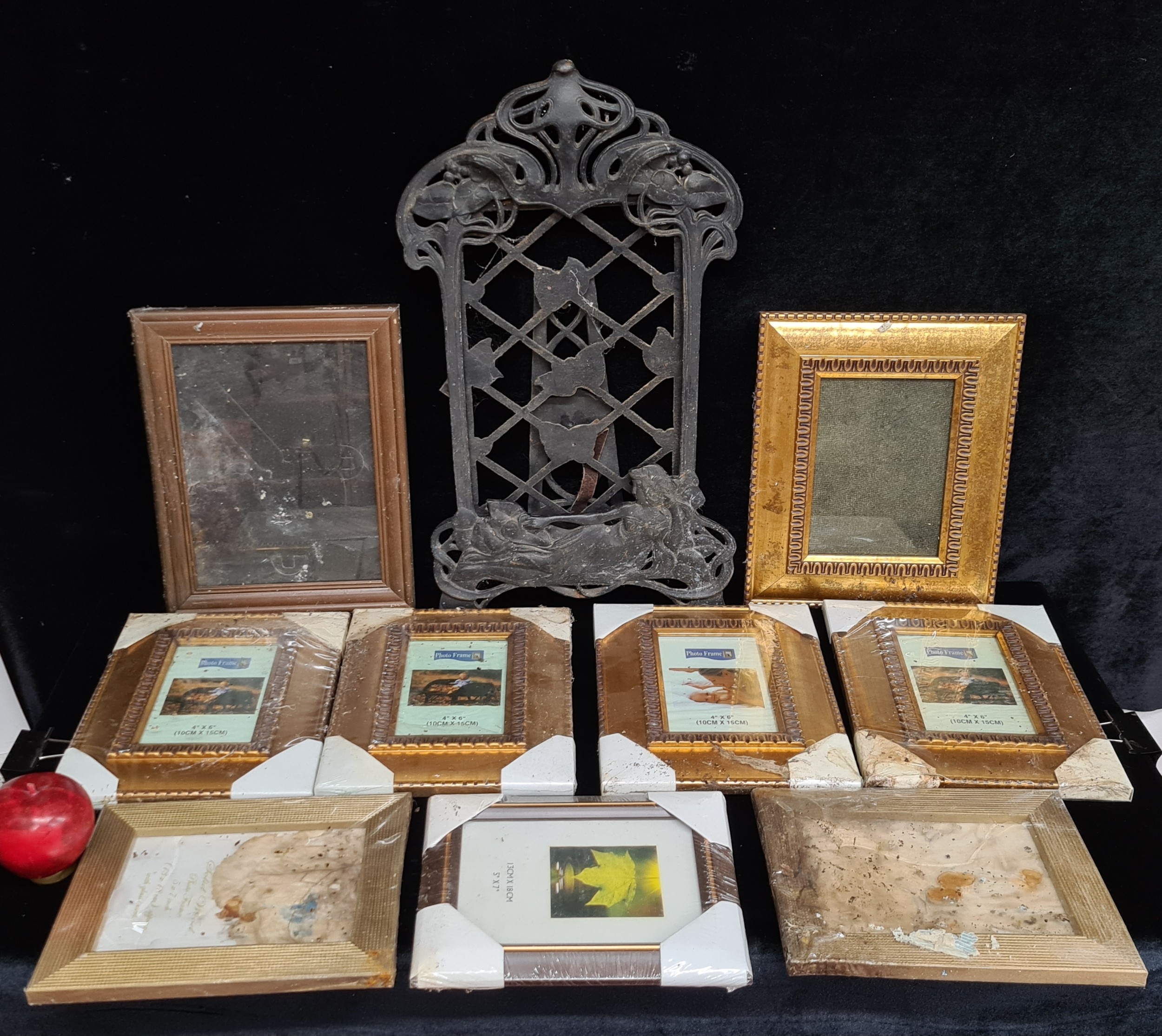 A selection of ten elegant picture frames in an array of different ...
