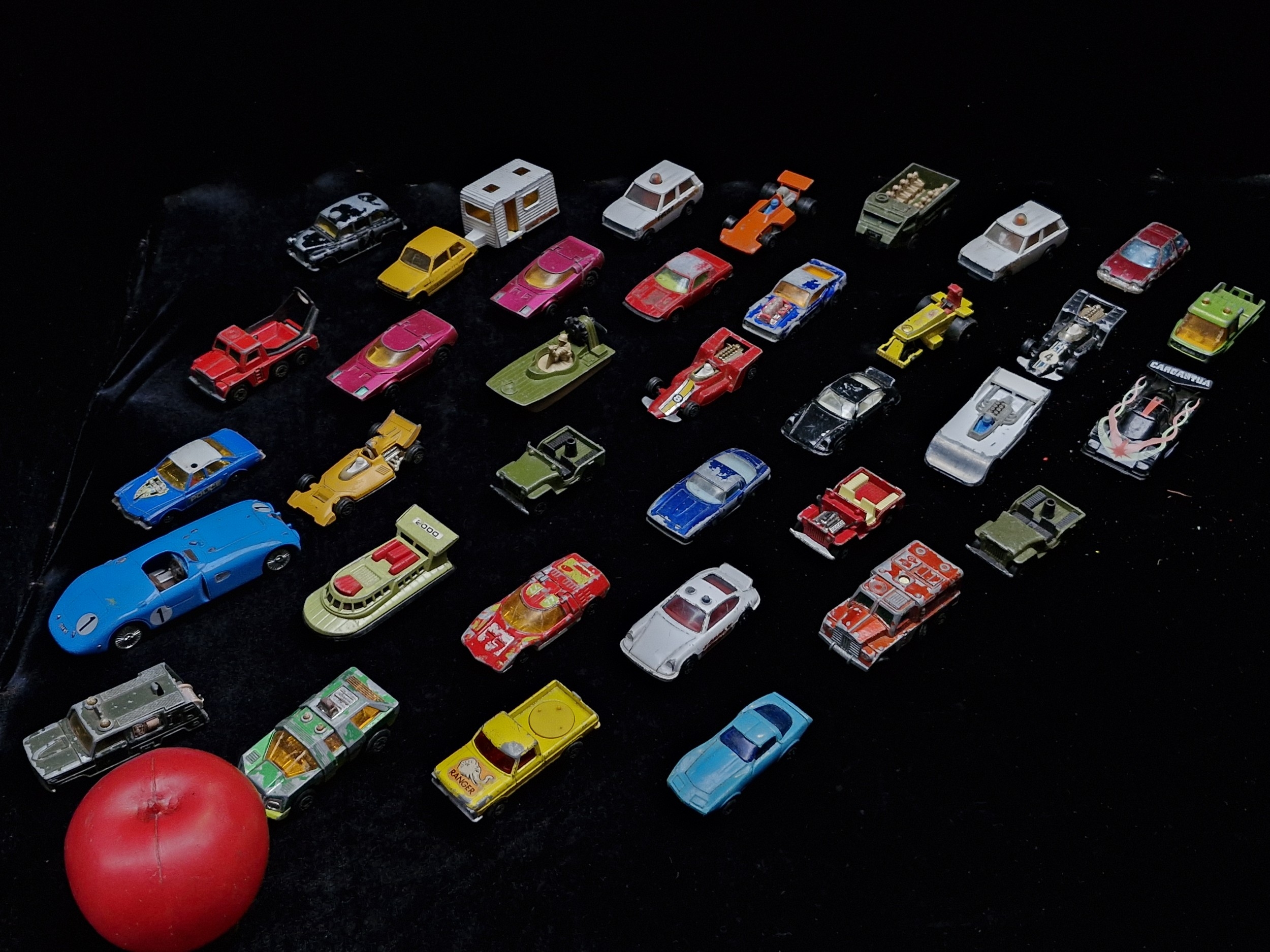 A wonderful large selection of collectible model die-cast toys ...