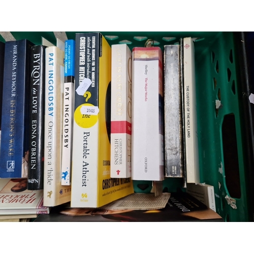 478 - A group of modern paperback and hardback books, chiefly literature and philosophy, including works b... 