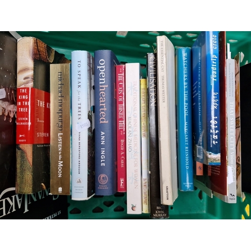 481 - A group of assorted hardback and paperback books, including illustrated travel and art titles and mo... 