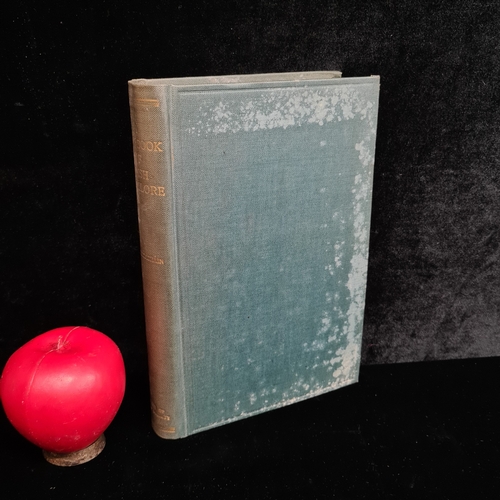 A vintage copy of ''A handbook of Irish Folklore'' by Sean O ...