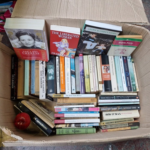 A group of assorted paperback and hardback books, chiefly modern ...